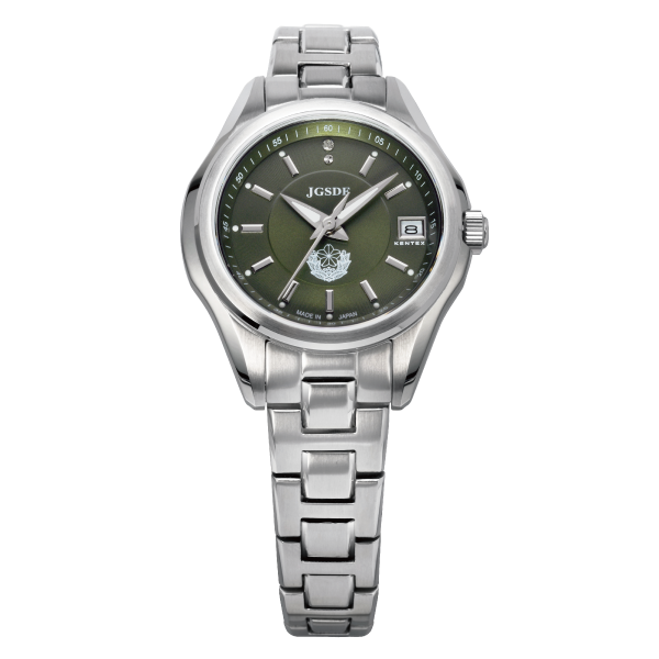 【新品】ケンテックス Kentex 腕時計 レディース S789L-03 JSDF 海上自衛隊 33mm JSDF 33mm クオーツ（VX32） シルバーxシルバー アナログ表示
