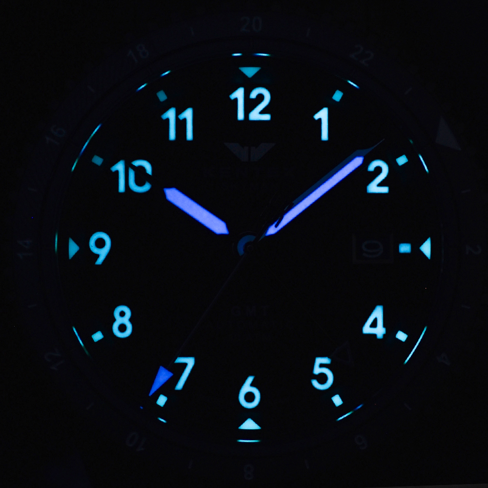 KENTEX スカイマンGMT ホライゾンブルー／ SKYMAN GMT Horizon