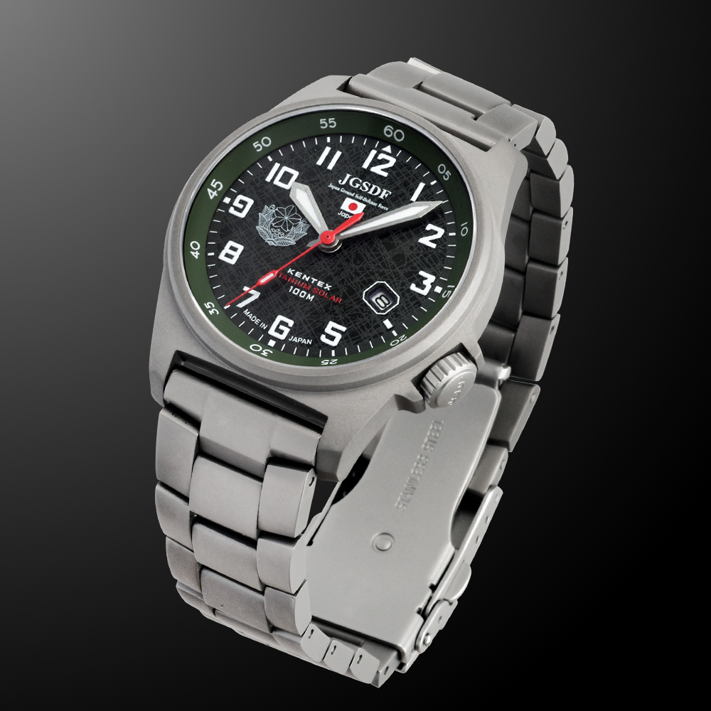 JSDFチタンソーラー 陸自モデル ナイロンベルト仕様