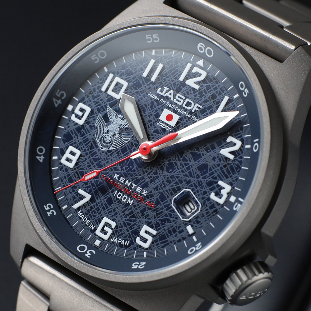 JSDFチタンソーラー 空自モデル メタルベルト仕様 [S815M-05]