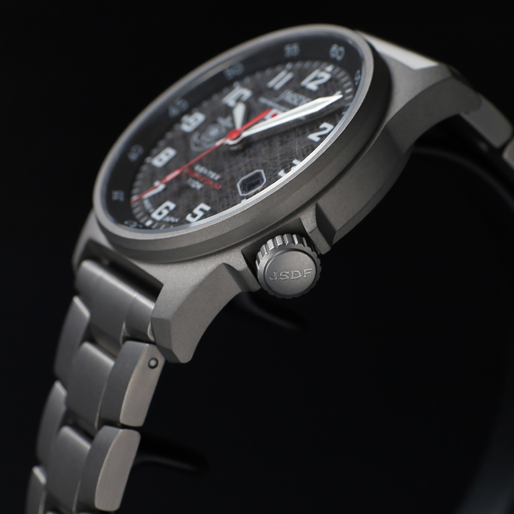 JSDFチタンソーラー 海自モデル ナイロンベルト仕様[S815M-03]