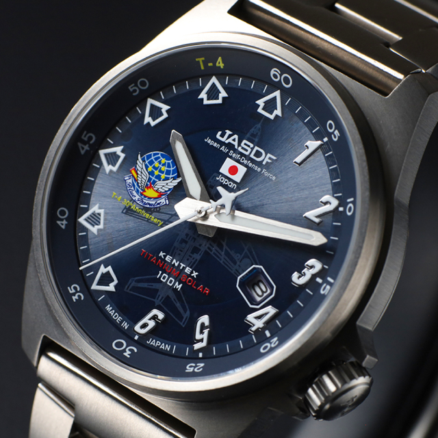 300本限定】Blue Impulse チタンソーラー T-4 30周年記念モデル／ Blue